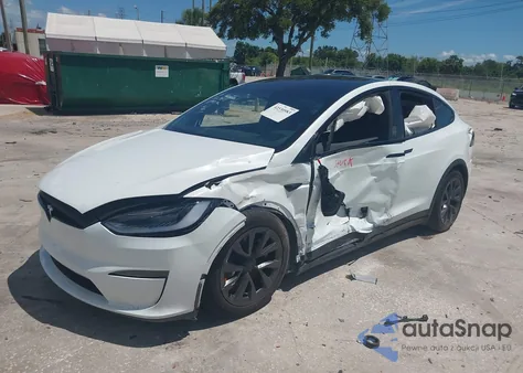 2024 Tesla Model X Long Range from USA, damaged, VIN 7SAXCAE54RF449148